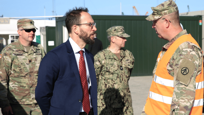 File photo of Mark Stroh, Charge d'Affaires for the US embassy in Denmark, who was was summoned by Denmark’s foreign minister | X/@usembdenmark