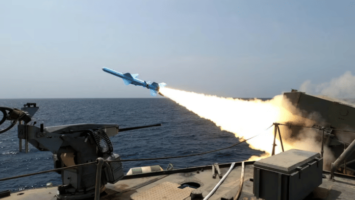 An Iranian missile is launched during a military exercise in an undisclosed location in Iran, August 20, 2025. | Reuters | Iranian Army/WANA|