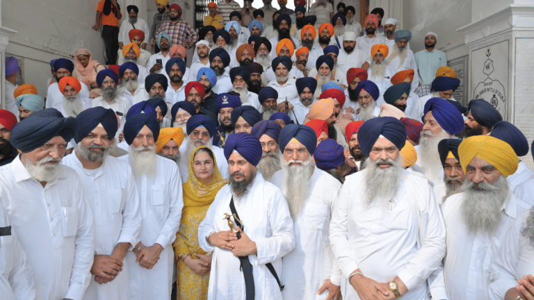 Badal’s Akali Dal splits. Akal Takht ex-Jathedar Harpreet Singh elected president of rebel faction