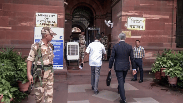 Ministry of External Affairs headquarters in Delhi | ANI