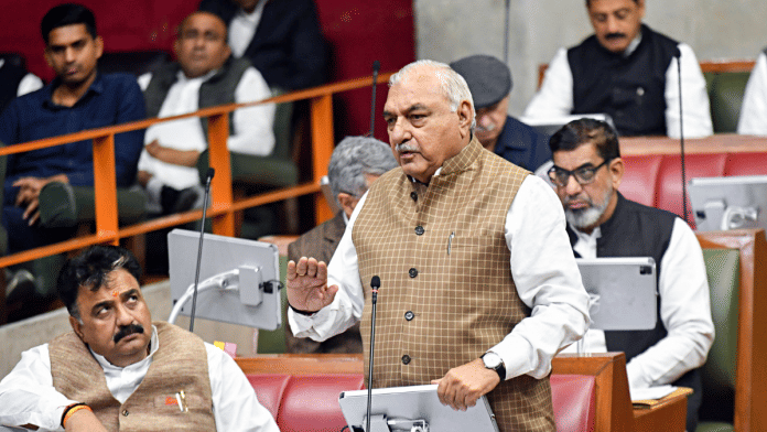 File photo of Senior Congress leader Bhupinder Singh Hooda who is considered frontrunner for the post. | ANI