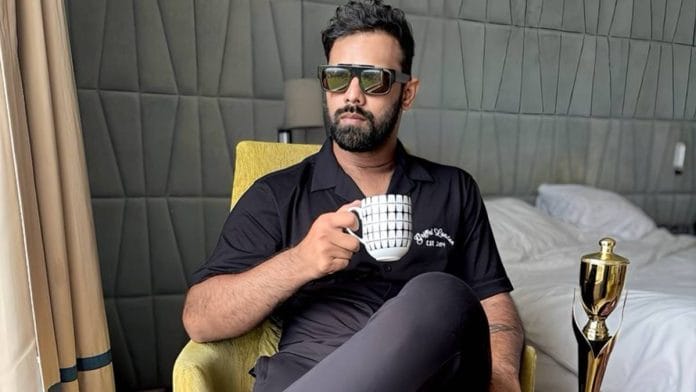 Cricketer Hanuma Vihari was crowned player of the tournament for the Andhra Premier League 2025 | Photo: X/@Hanumavihari