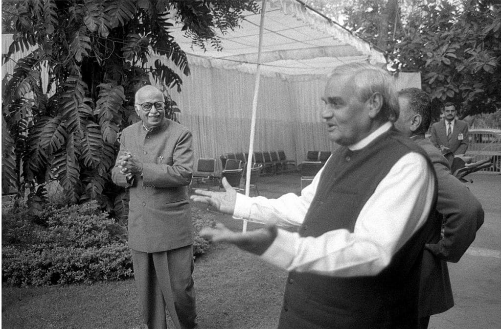 Atal Bihari Vajpayee and LK Advani, Sangh comrades and occasional rivals over half a century in politics
