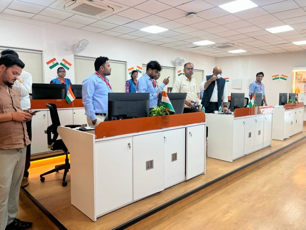 Lucknow garbage control room 