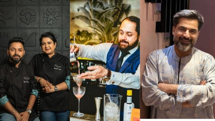 Left to right: Consultant Chefs Megha Kohli and Noah Louis, Angad Singh Gandhi, Suvir Saran | Special arrangement