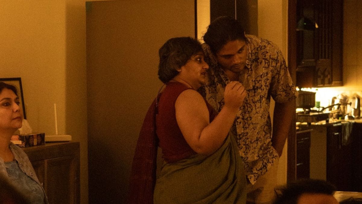 Sukanaya Banerjee and her husband, Tejas during the baithak | special arrangement