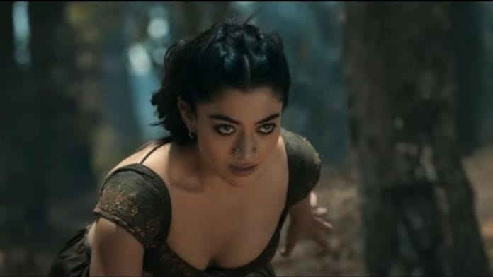 Rashmika Mandanna in Thama teaser | YouTube screenshot