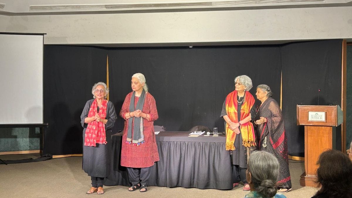 The show was presented by Sohaila Kapur and Anuradha Kapur, and produced by Anuradha Dar.(from left to right)|Triya Gulati, ThePrint