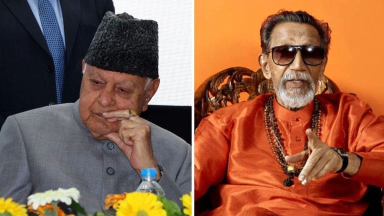 Farooq Abdullah sent me a saffron shawl. I gifted it to Balasaheb Thackeray