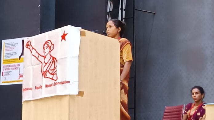 Pooja Verma, one of the women who fell into a debt trap after taking a microfinance loan | Heena Fatima | ThePrint