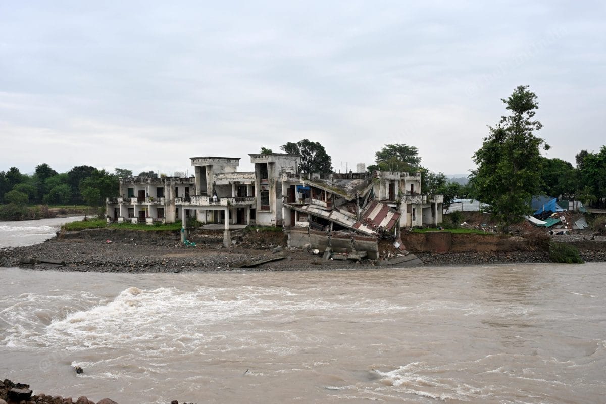 Several houses damaged as water level in river Ravi rises | Suraj Singh Bisht | ThePrint