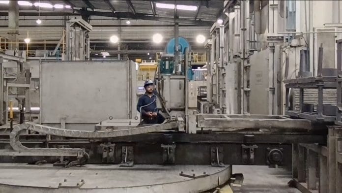 Forging facility at Aequs