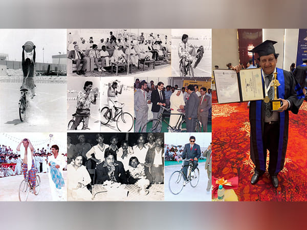 Inspiring Endurance Feat: Dr. Syed Sardar Nawab Sets World Record with 131 Hours Non-Stop Cycling