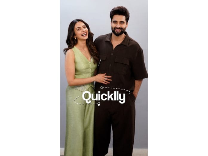 Bollywood Power Couple, Rakul Preet Singh & Jackky Bhagnani join Quicklly Family