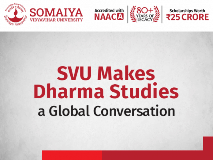 SVU's Dharma Studies Reconnect Students with Indian Knowledge for Global Ethics and Research