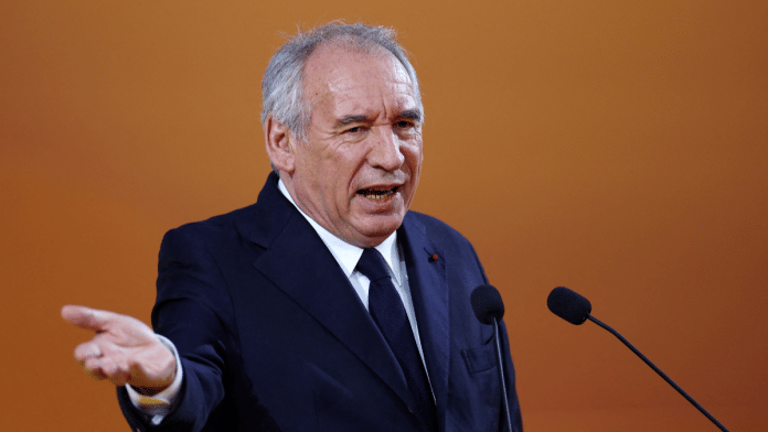 French Prime Minister Francois Bayrou in Paris, France, on 28 August 2025. | File Photo | Abdul Saboor | Reuters