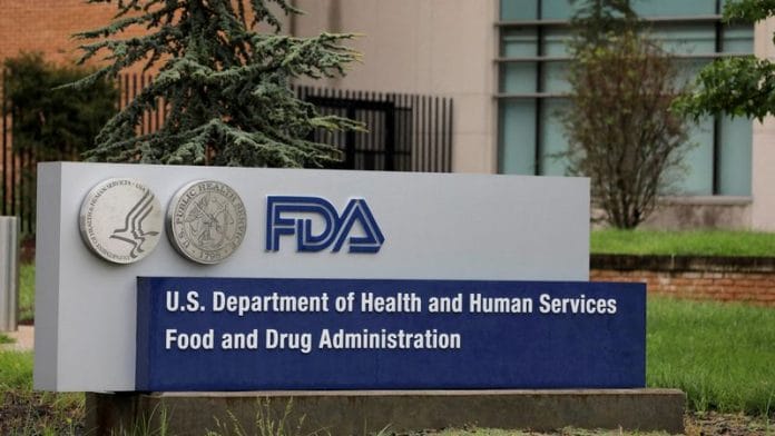 Signage is seen outside of the Food and Drug Administration (FDA) headquarters in White Oak, Maryland on 29 August 2020. | File Photo | Andrew Kelly | Reuters