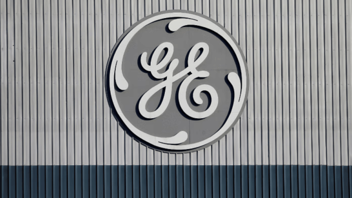 The logo of US conglomerate General Electric is pictured at the site of the company's energy branch in Belfort, France | Reuters file photo