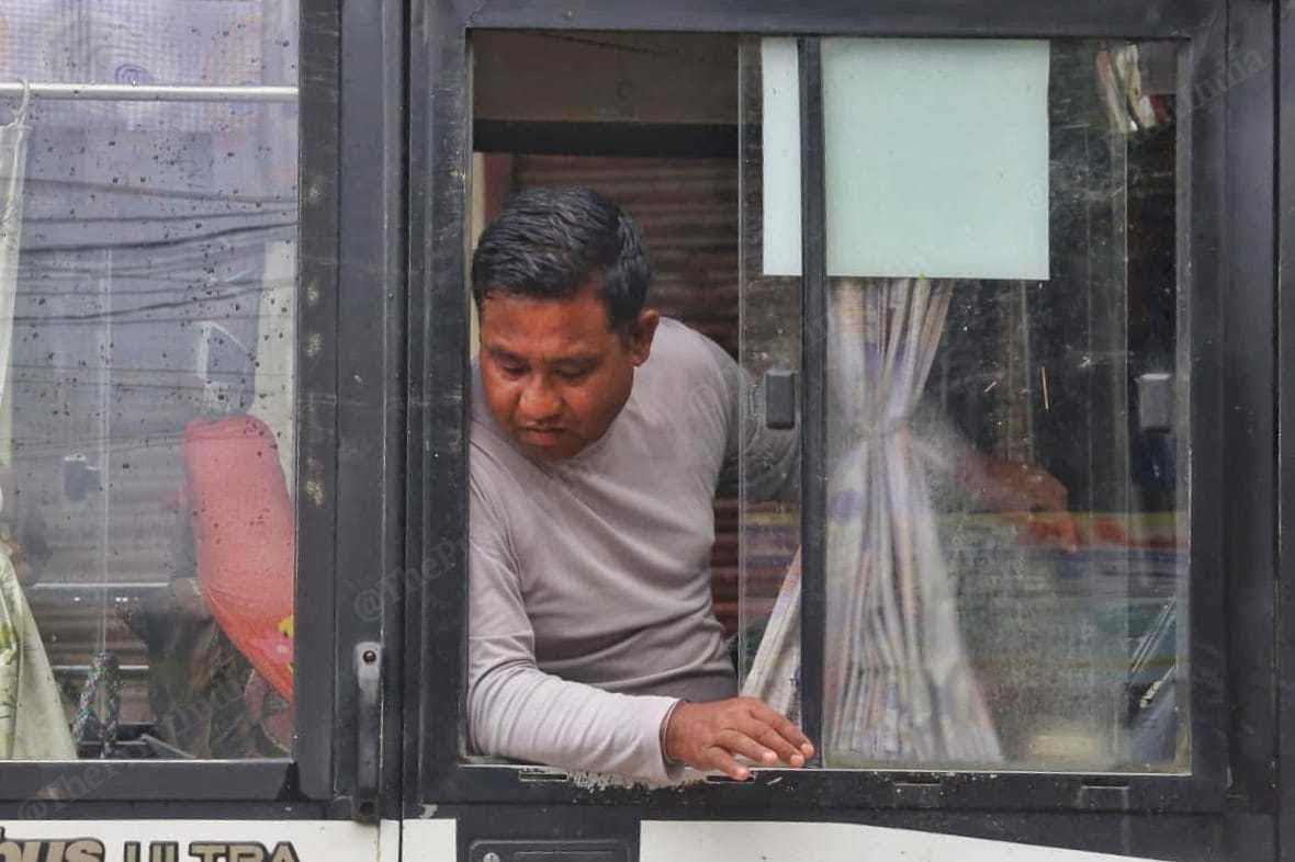 Somen Singh, driver of the bus carrying Meitei passengers | Praveen Jain | ThePrint