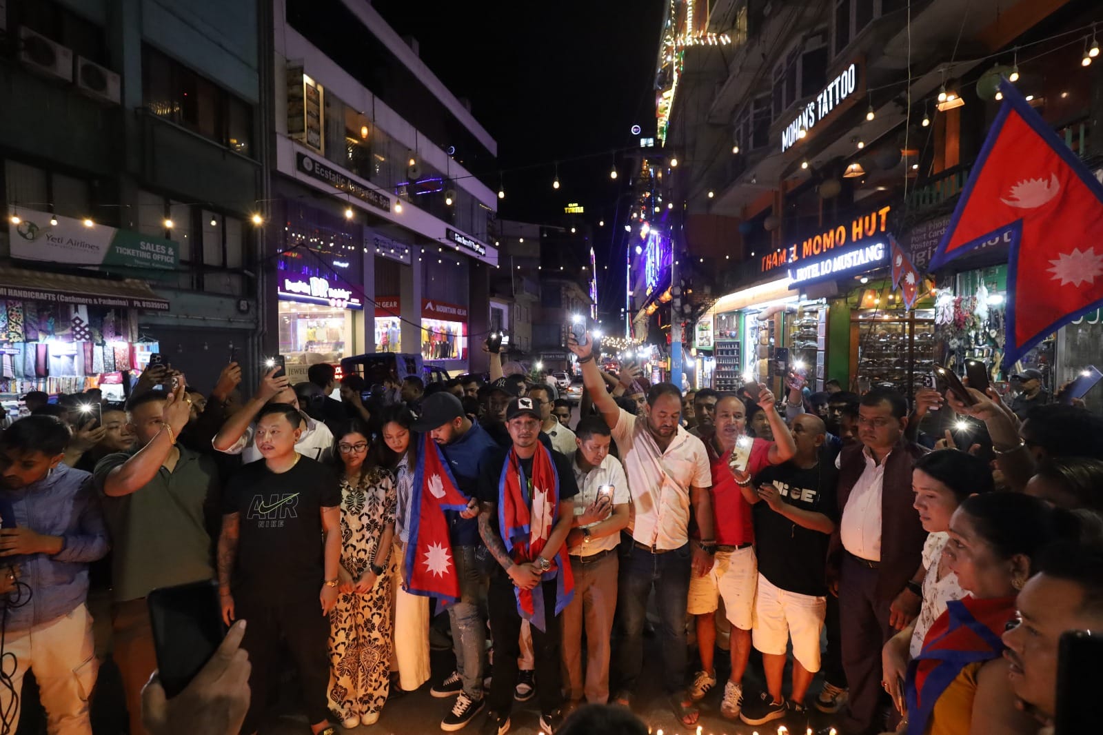 The crowd raises slogan in memory of the departed | Manisha Mondal | ThePrint