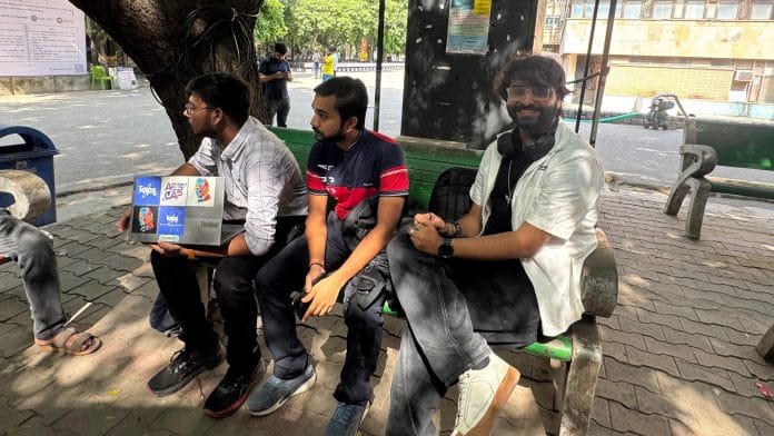 Ashish Sharma’s (on the right) dream was to study and work at MIT but now, he is looking for alternatives in Europe | Sagrika Kissu, ThePrint