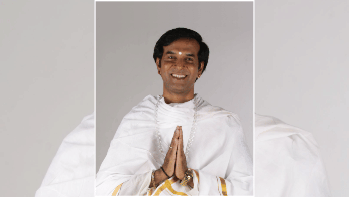 File photo of Yoga guru Niranjan Murthy | Facebook/@Sgs International Yoga Foundation College and Research Center