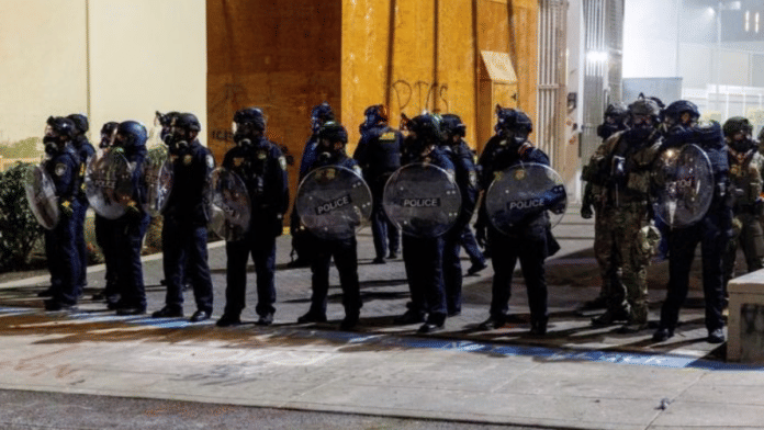 Pentagon National Guard troops in Portland | Reuters