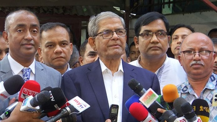 BNP Secretary General Mirza Fakhrul Islam Alamgir says Sheikh Hasina's Awami League should contest national polls | Commons