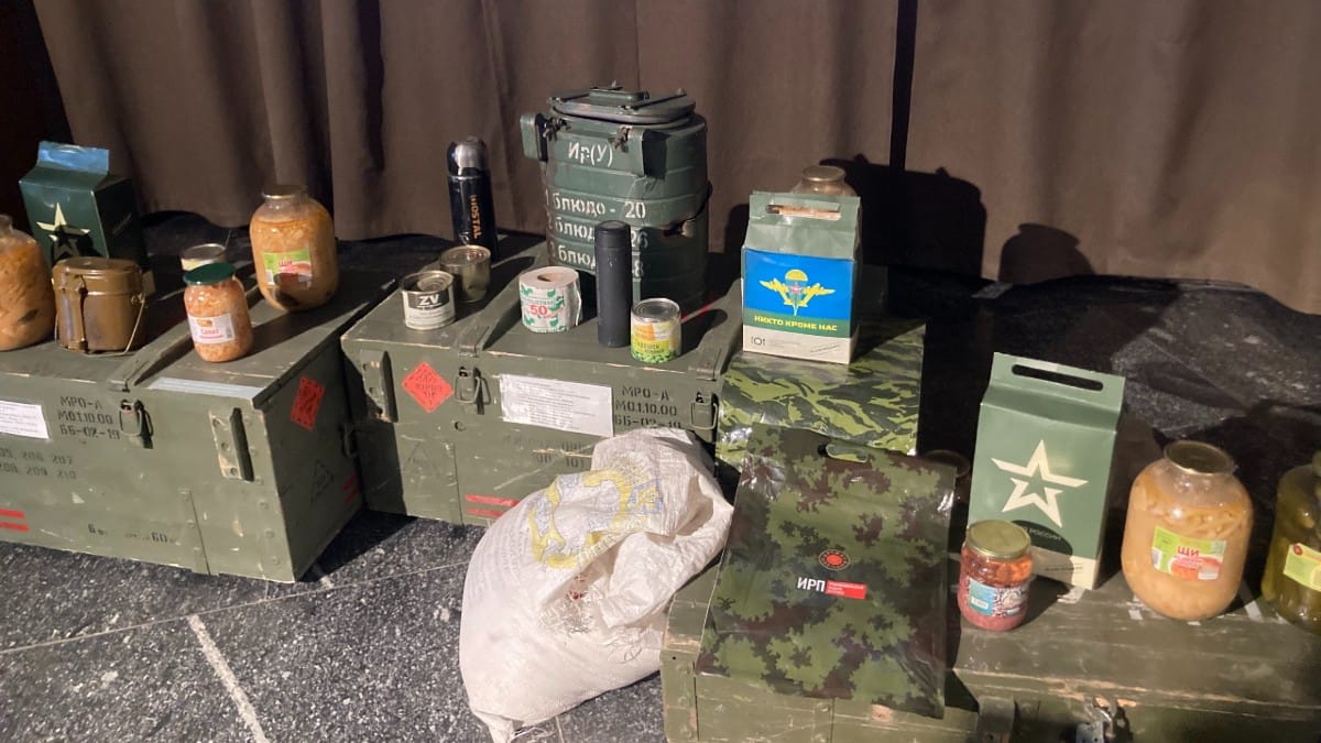 Russian military stores captured by Ukrainian armed forces, now part of an exhibition in Kyiv | Keshav Padmanabhan | ThePrint