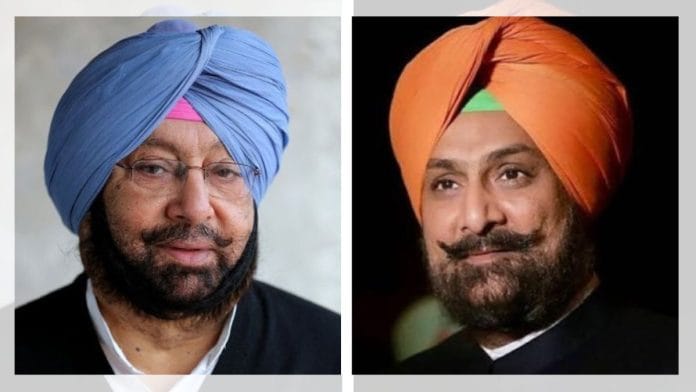 Amarinder Singh & his son Raninder Singh | X