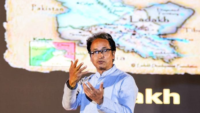 File photo of Ladakh-based activist Sonam Wangchuk | ANI