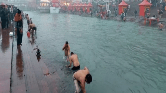 Ganga river basin waters 47 percent of India’s entire population and is second most water-stressed basin in country. | ANI