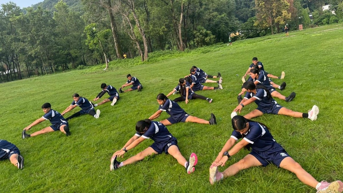 Trainees at Eminent Defence Academy, Pokhara, Nepal | By special arrangement