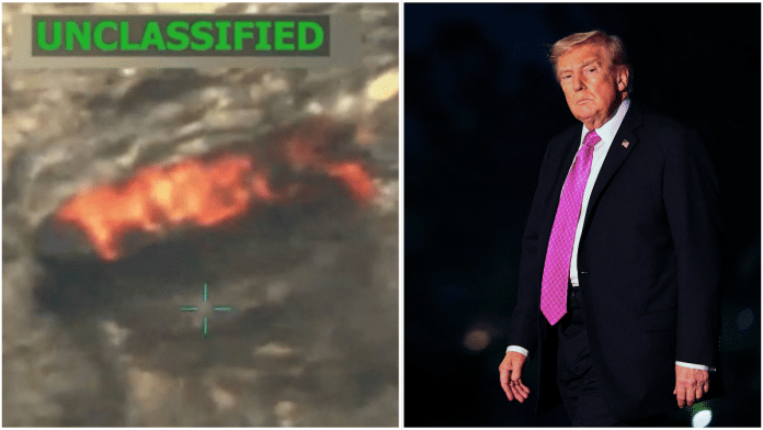 A vessel burns in this still image taken from a video released September 15, 2025, depicting what U.S. President Donald Trump said was a U.S. military strike on a Venezuelan drug cartel vessel that had been on its way to the United States, the second such strike carried out against a suspected drug boat in recent weeks | Donald Trump via Reuters