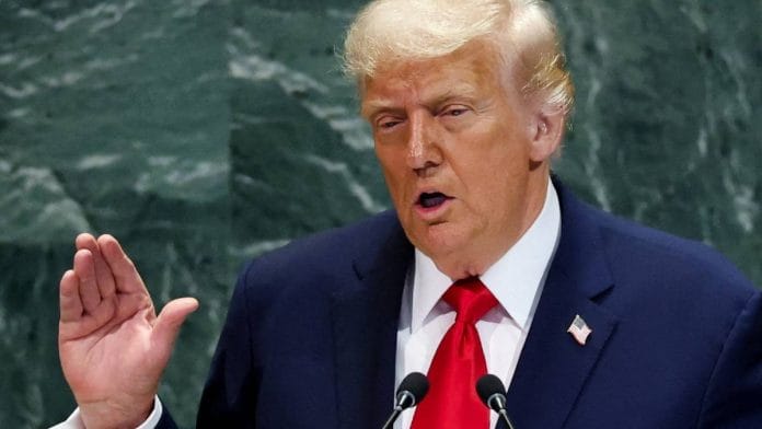 US President Donald Trump has announced fresh tariffs effective 1 October | Photo: ANI