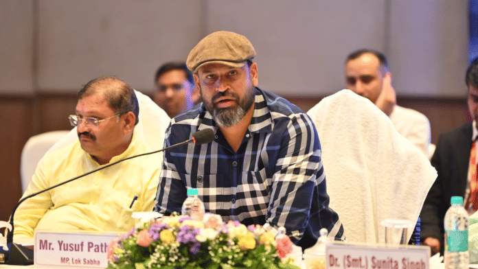 Former cricketer Yusuf Pathan was occupying the government-owned plot since 2012 | X/@iamyusufpathan