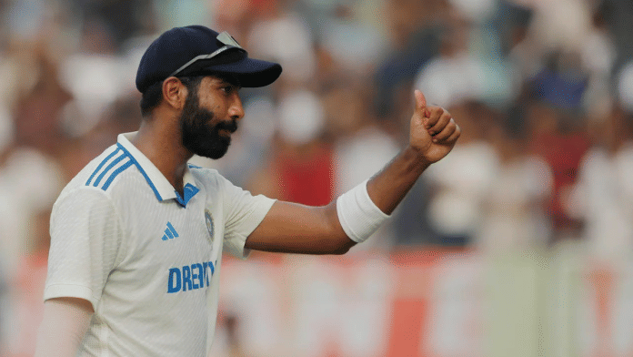 India's pace spearhead Jasprit Bumrah has bowled a whopping 1,558 overs in 48 Test matches | X/@Jaspritbumrah93