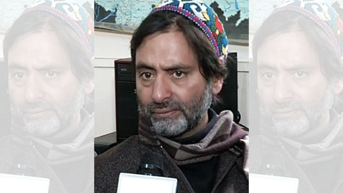 Yasin Malik also claimed he was contacted by senior IB officials to serve several confidential assignments related to Kashmir & Pakistan. | ANI file photo