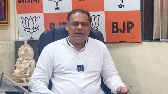 Ameet Satam, Bharatiya Janata Party’s new Mumbai unit president in conversation with ThePrint