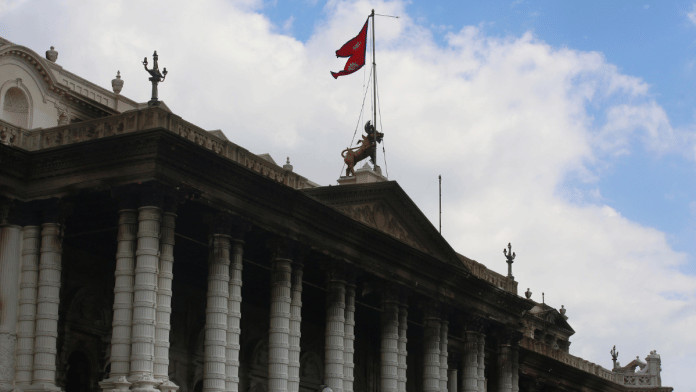 The historical Singha Durbar in Kathmandu serves as office of Nepal's prime minister. | Manisha Mondal/ThePrint