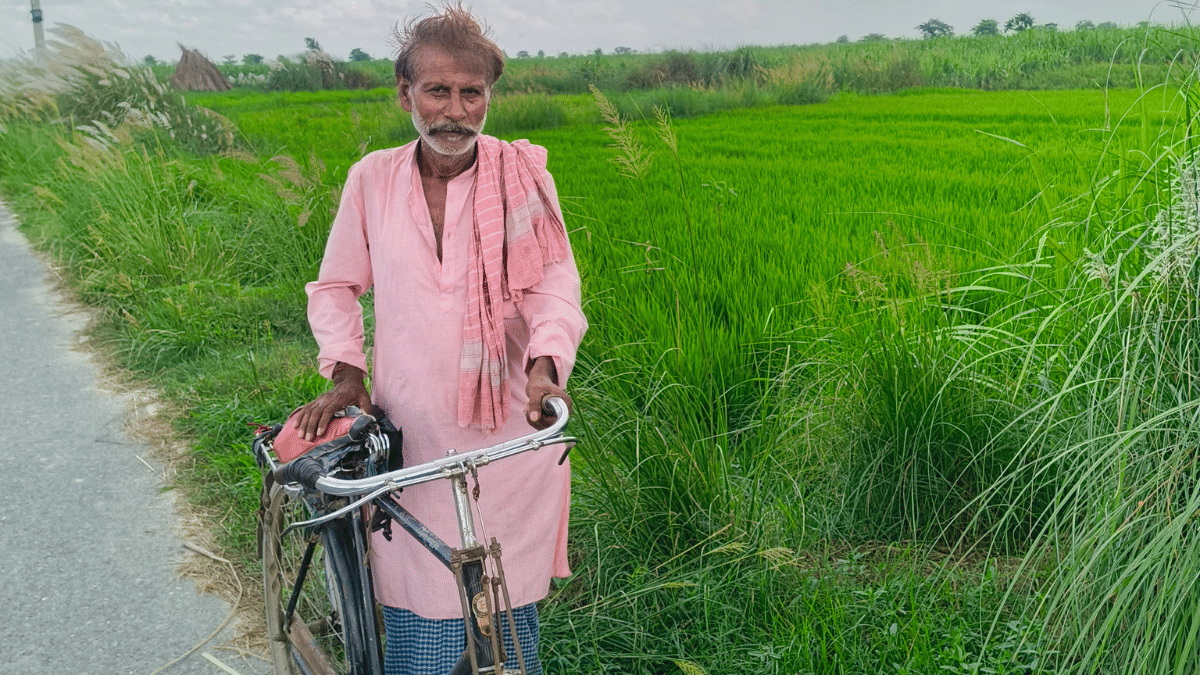 'How is SIR an issue?' asks Hari Mishra, a farmer. 'It only bothers those who don’t have papers to prove their citizenship.'.| Sourav Roy Barman/ThePrint
