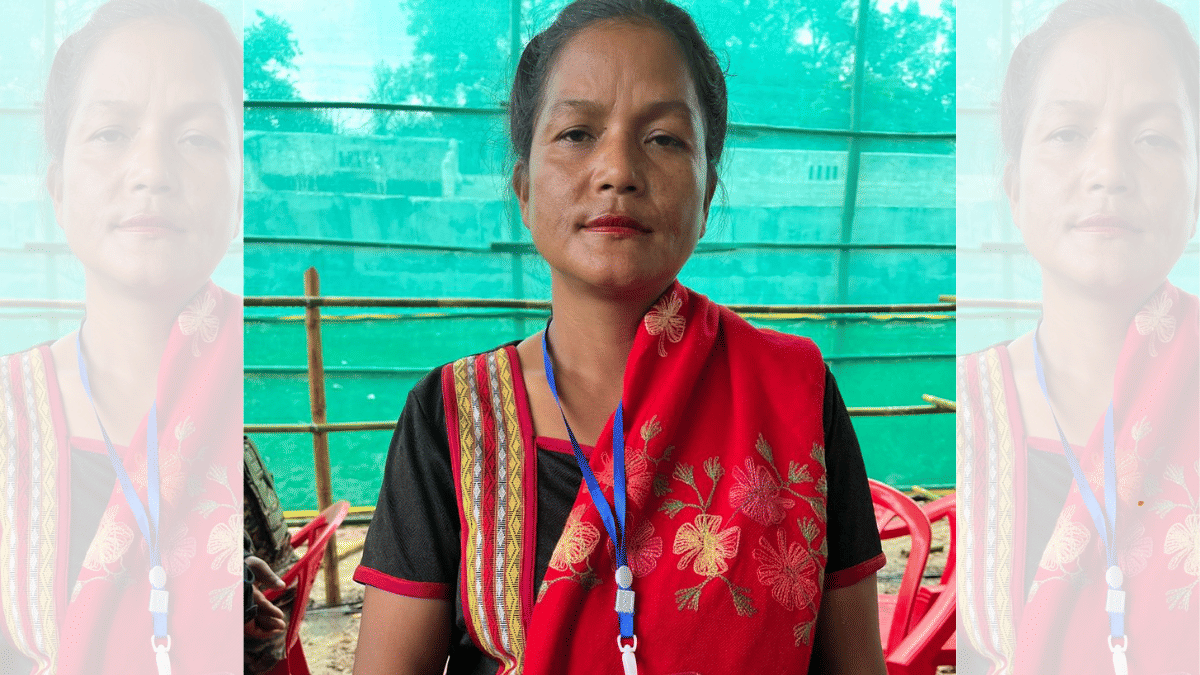 'I was expecting him to announce some package to improve the situation of the IDPs,' says Chinlam Khongsai, an internally displaced Kuki woman.