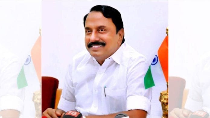 File photo: AIADMK leader K.A. Sengottaiyan | Facebook