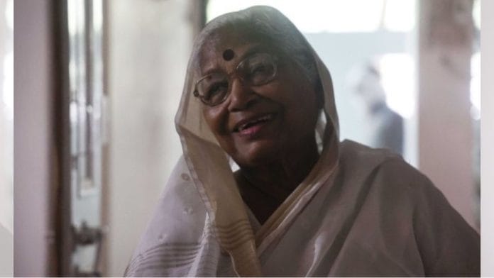 File photo: Kamaltai R. Gavai, mother of Chief Justice of India B.R. Gavai | X: @DeadlyLaw
