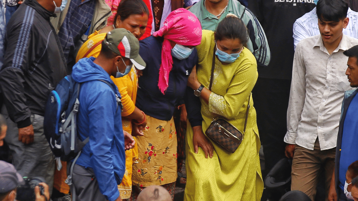 The grieving family members. | Manisha Mondal/ThePrint