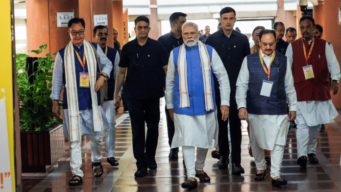 The BJP brass has been keeping a close watch on the developments unfolding in Nepal | ANI File