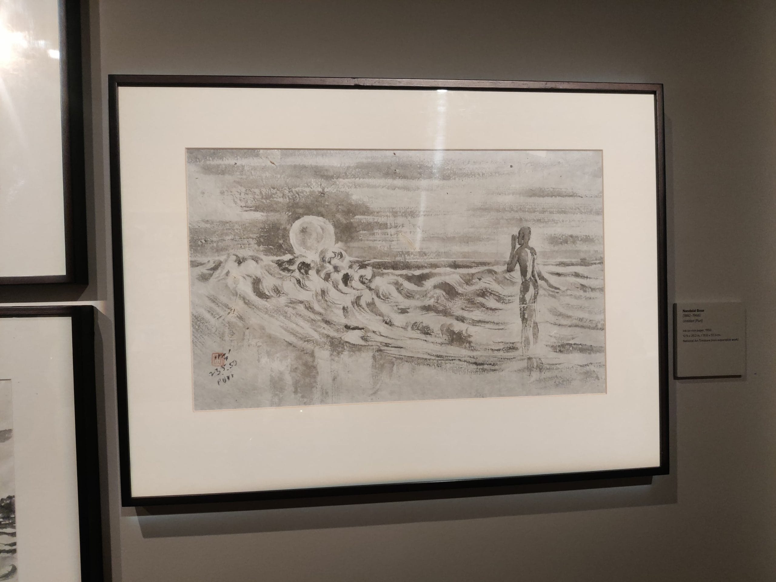 Nandalal Bose’s monochromes, created between 1882 and 1966