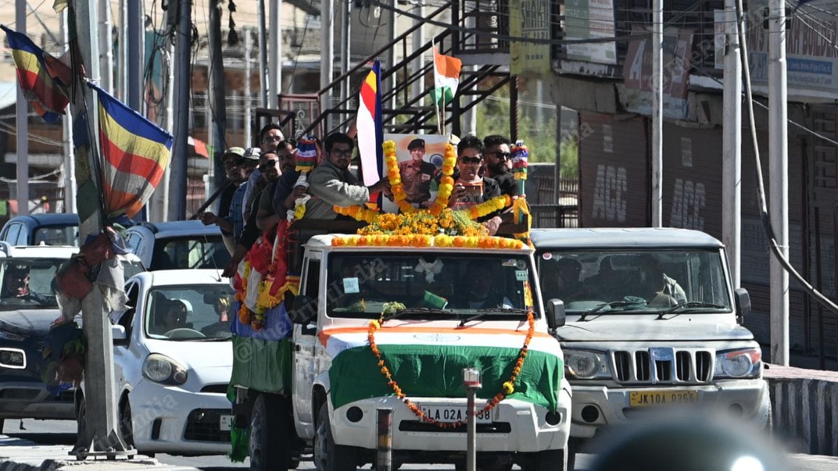 Tsewang Tharchin, a 46-year-old retired serviceman, had fought in Kargil and was part of the Ladakh Scouts | Suraj Singh Bisht | ThePrint