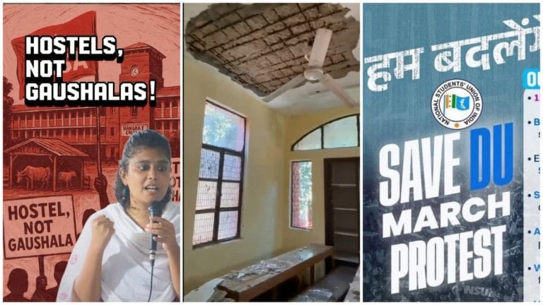 Delhi University is crumbling. And it has united NSUI, ABVP, AISA