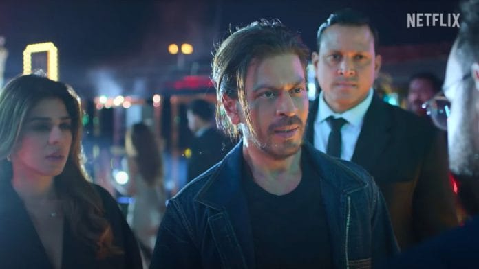 Shah Rukh Khan in the trailer for 'Ba***ds of Bollywood'